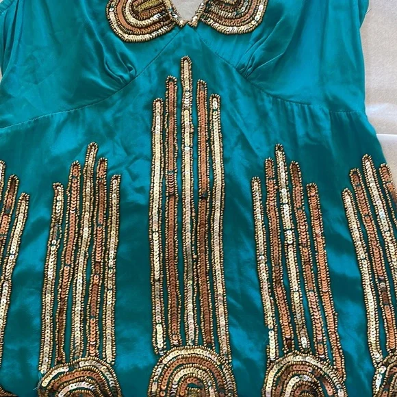 Tracy Reece Blouse Beautiful 💯% Silk - Picture 7 of 11